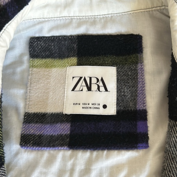 Zara Shirt coat with removable hood - Picture 3 of 4